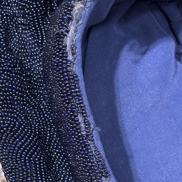 Vintage 40s Beaded Bag Charlet Paris New York - Picture 6 of 9